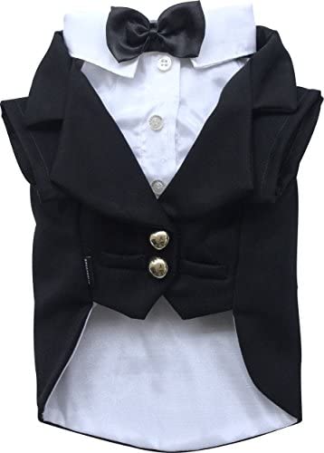 Doggy Dolly smoking per cani. Vestito elegante per cani. Vestito da cerimonia per cani.