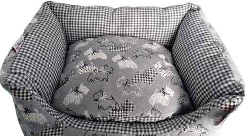 Morbida cuccia in cotone 60cm west higland