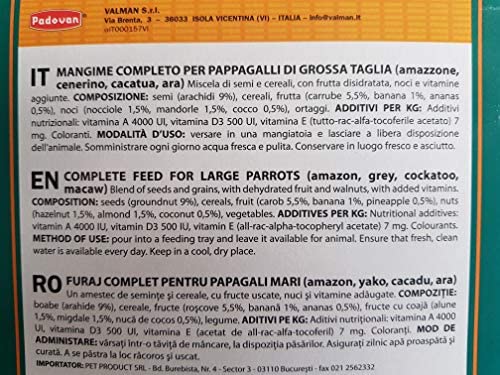 Padovan Pappagalli Grandmix 600gr