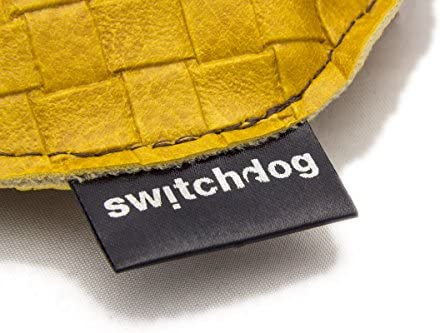 Porta sacchetti igienici in vinilpelle intrecciata