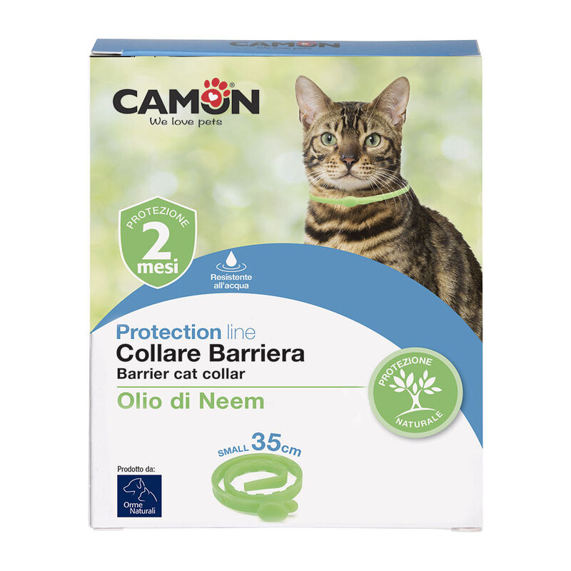 Camon collare barriera per gatto olio neem