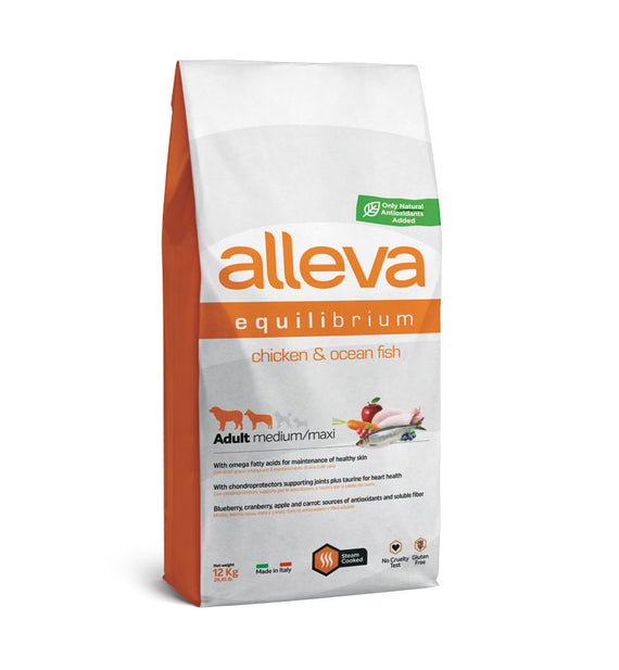 ALLEVA equilibrium Adult chicken & ocean Fish 12kg