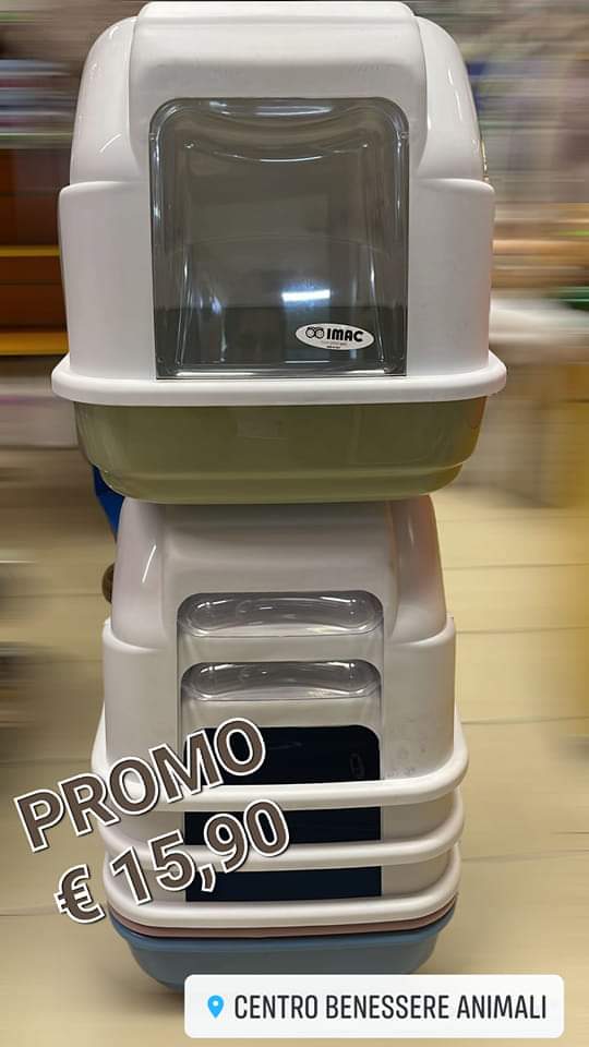 Porta Lettiera chiusa per gatto