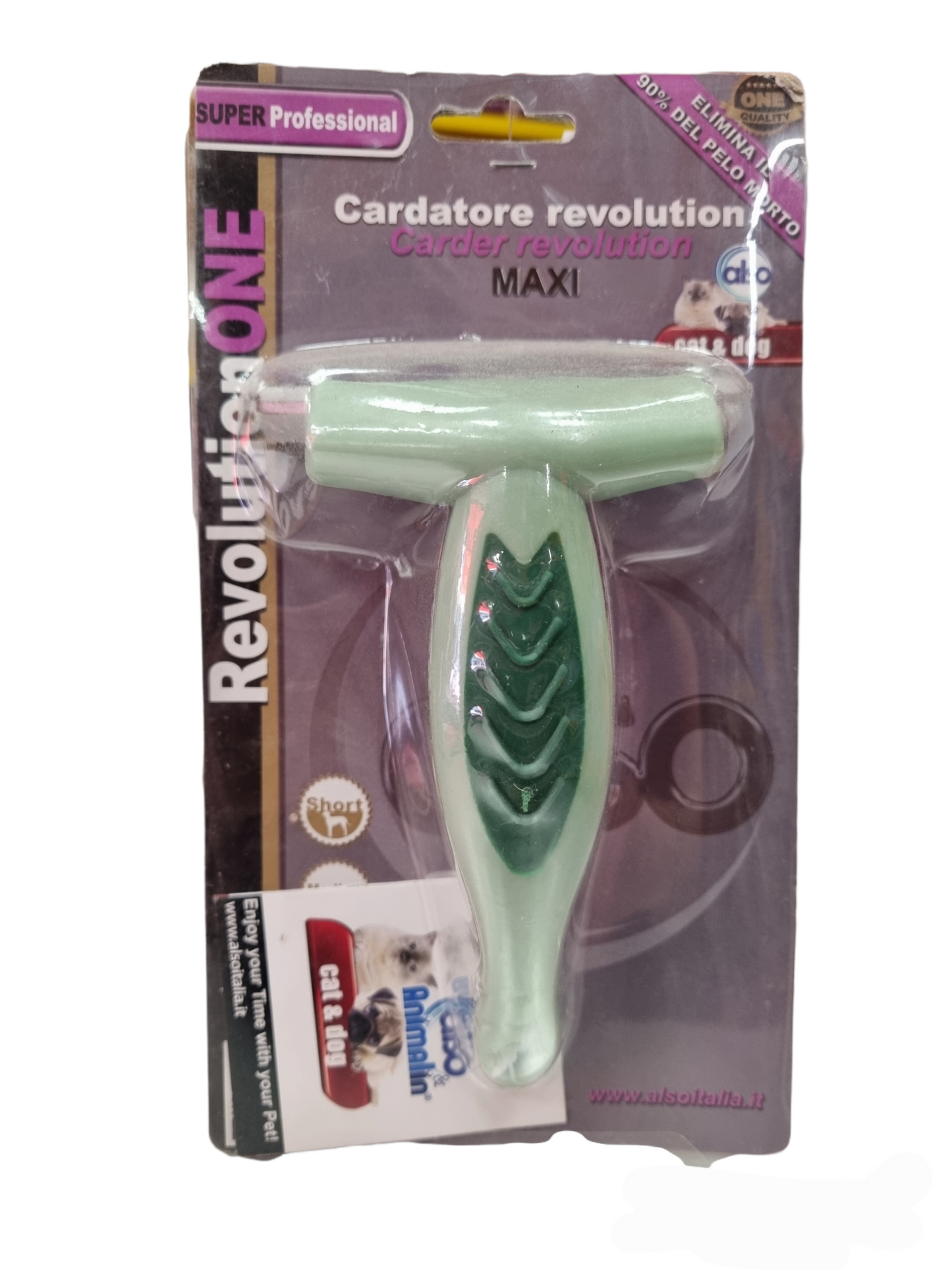 Cardatore Revolution simil furminetor Maxi