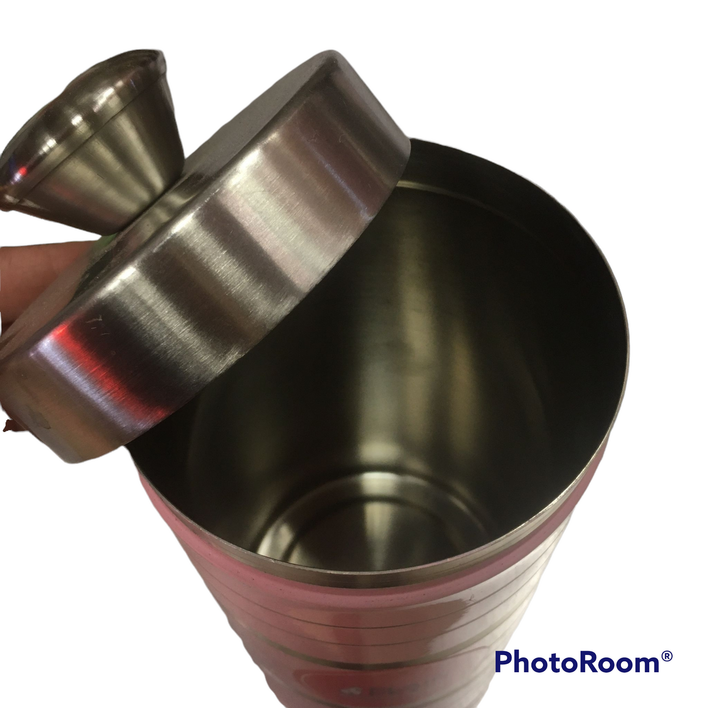 Barattolo porta biscotti in acciaio