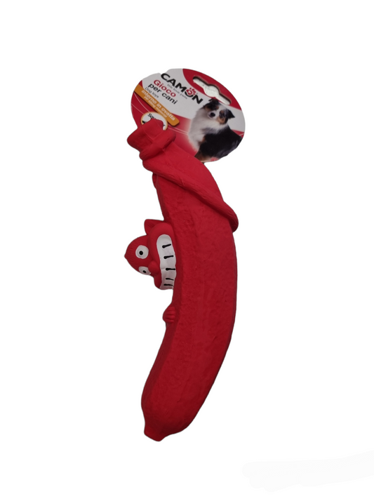 Camon gioco banana con squeaker