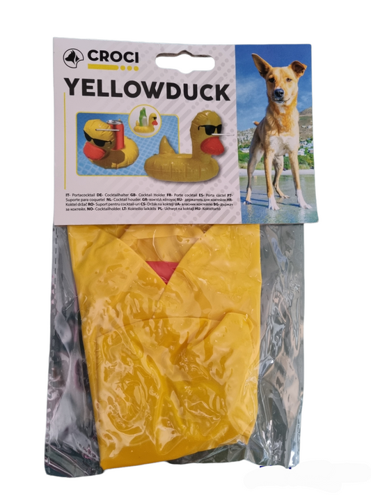 Porta COCKTAIL Yellow Duck 20x17.5cm
