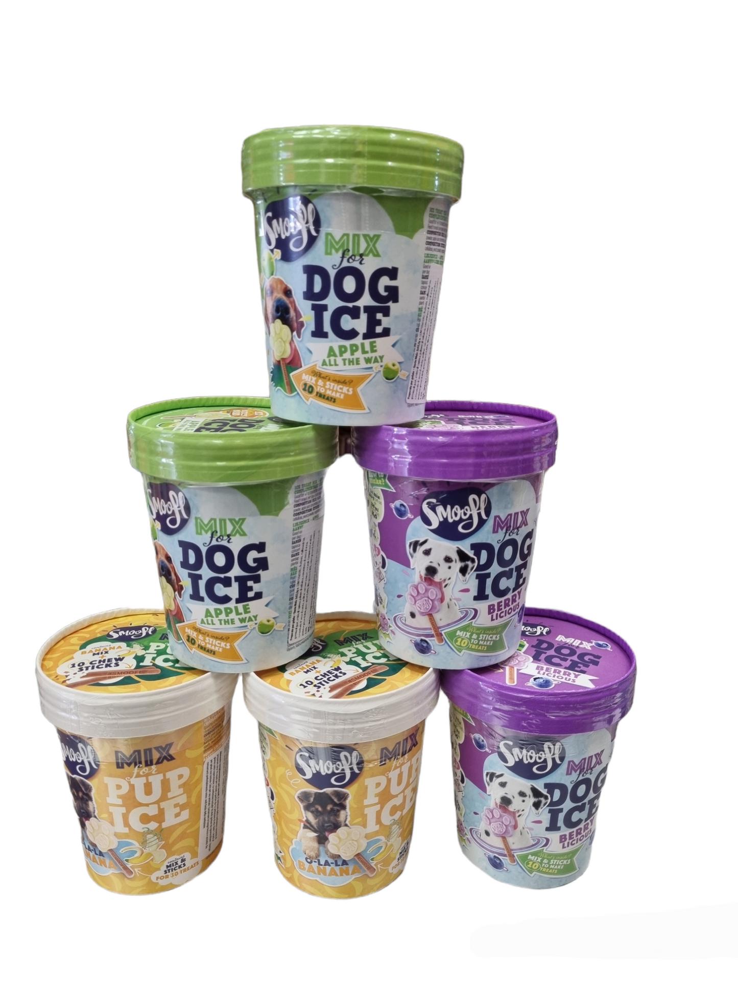 SMOOFL gelato per cani. Puppy e adult