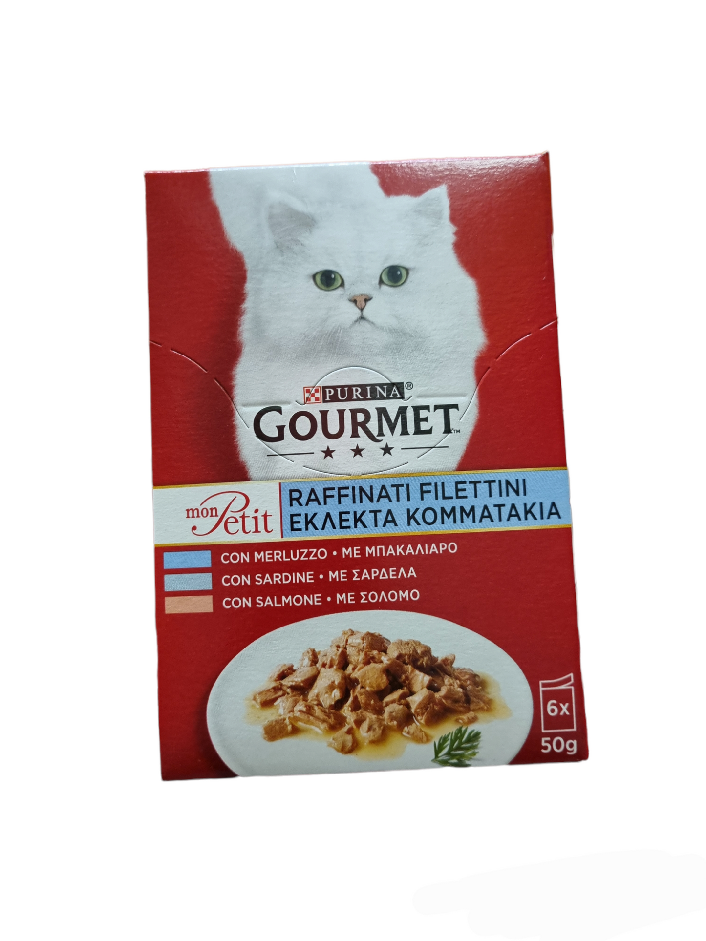 Gourmet MonPetit raffinati filettini 6x50gr