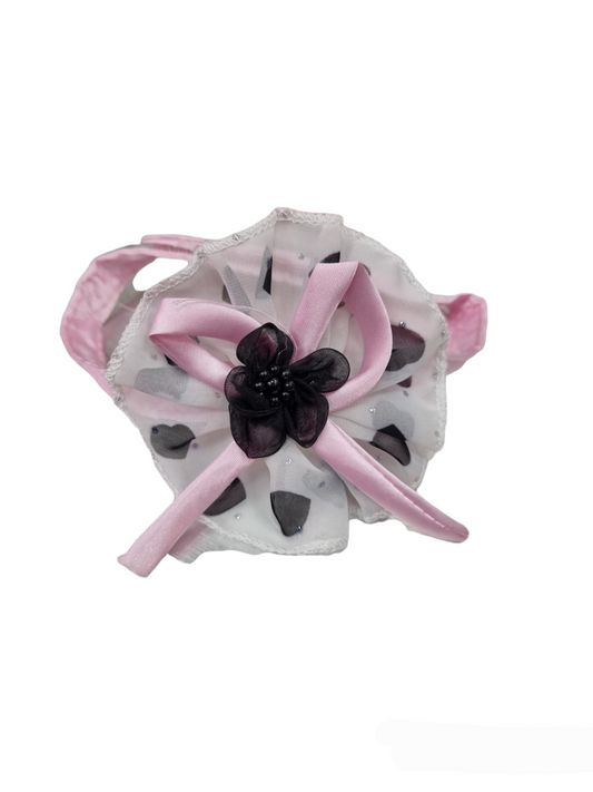 Vestito elegante per cani, in raso e toulle mis XL