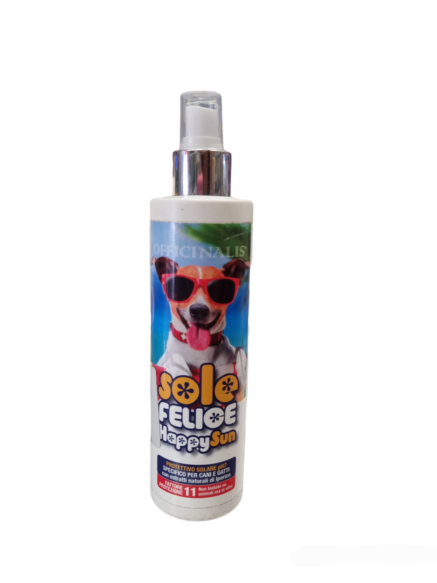 Officinalis protezione solare per cani. Happy sun