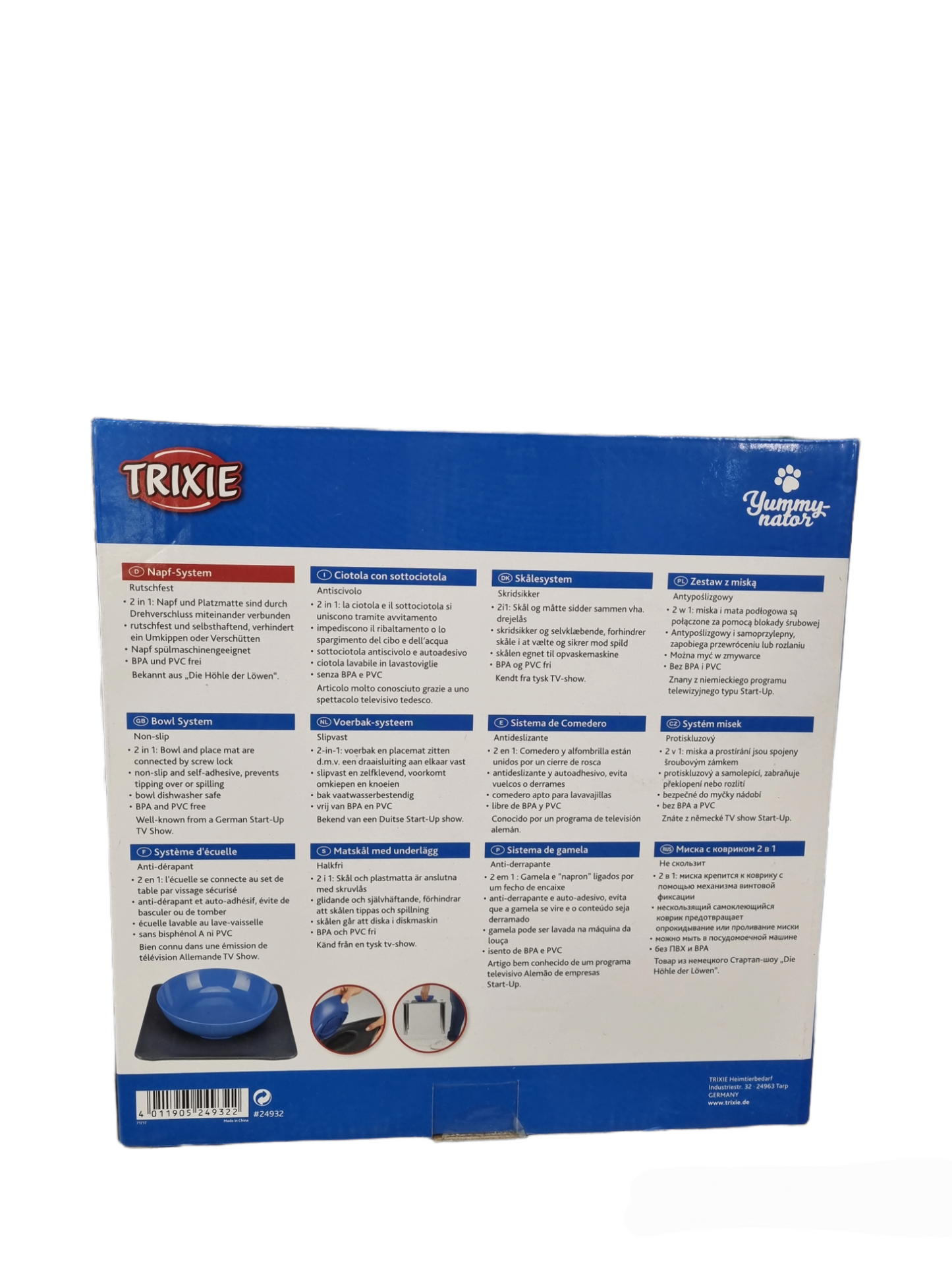 Trixie Yummynator, la ciotola che si avvita al tappetino!