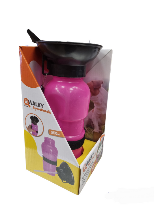 Walky bottiglia portatile con ciotola