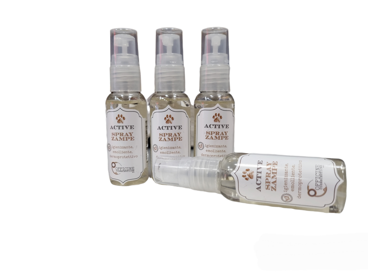 ACTIVE spray igienizzante zampe formato da borsa