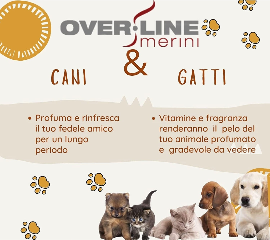 Over Line profumo per cani e gatti Kiss