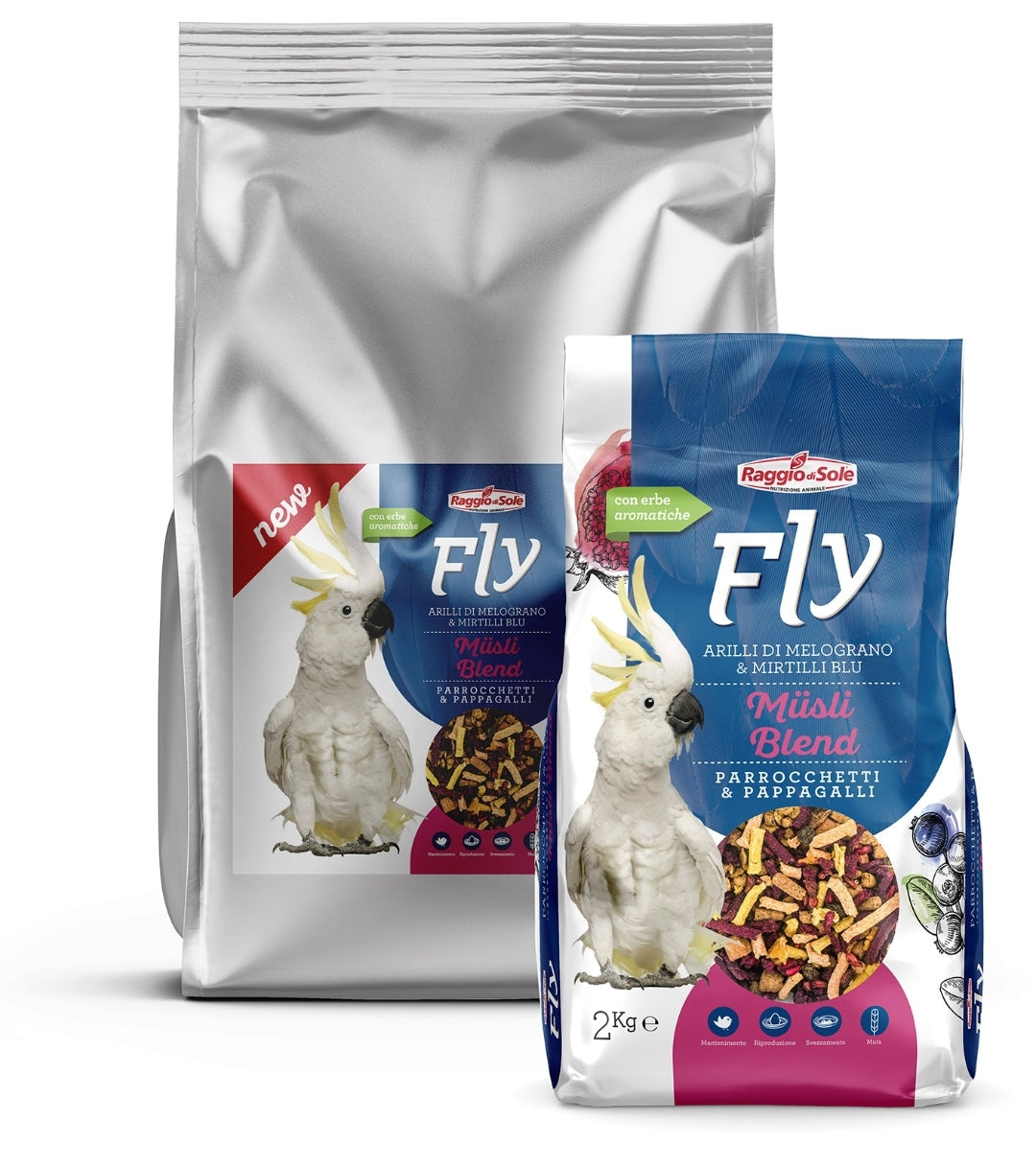 FLY Musli Blend - parrocchetti e pappagalli- 4kg