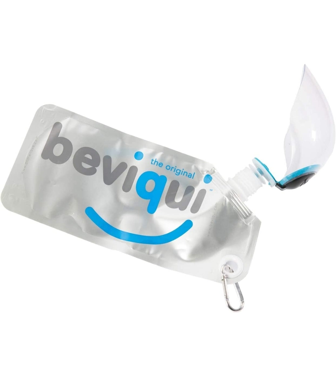 Beviqui bottiglia per acqua, pieghievole.