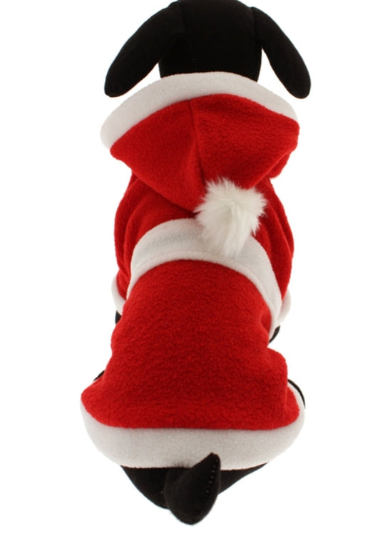 Vestito di babbo natale per cani