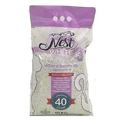 Nest cat litter agglomerante profumata alla Lavanda 10lt
