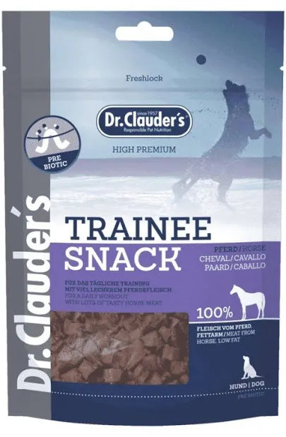 Dr Clauders Trainee Snack Cubetti 100% Cavallo 80gr