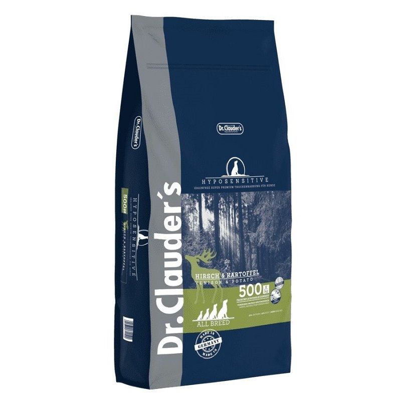 Dr Clauder's Hyposensitive all breed cervo e patate 11,5kg
