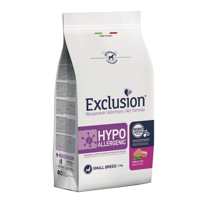Exclusion Hypoallergenic Small maiale e piselli
