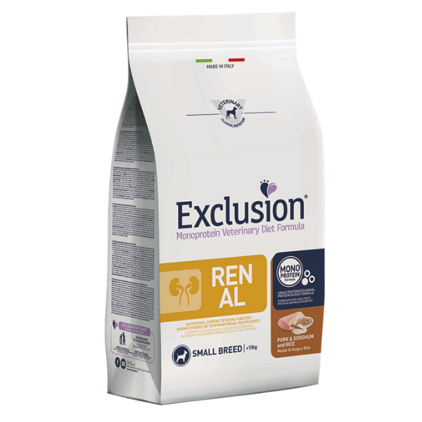 Exclusion Renal small dog 2 kg