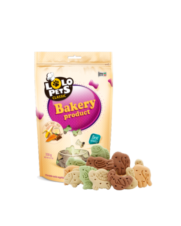 Lolo Pets Bakery biscotti vegetali Mix 350gr