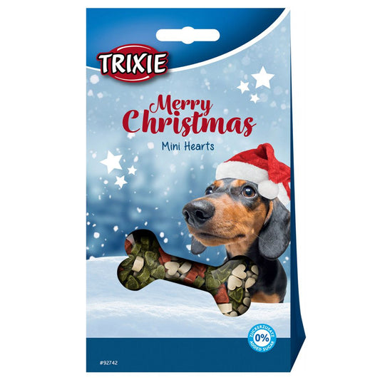 TRIXIE Merry Christmas Mini Hearts 140gr
