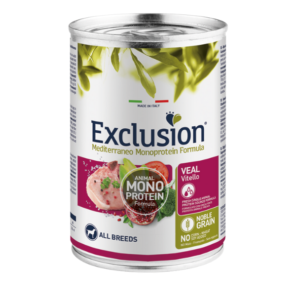 Exclusion Mediterraneo Monoproteico 400 gr