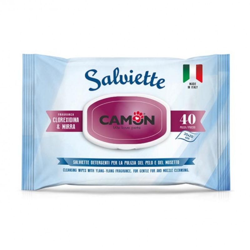 Camon Salviette Detergenti  5x40pezzi