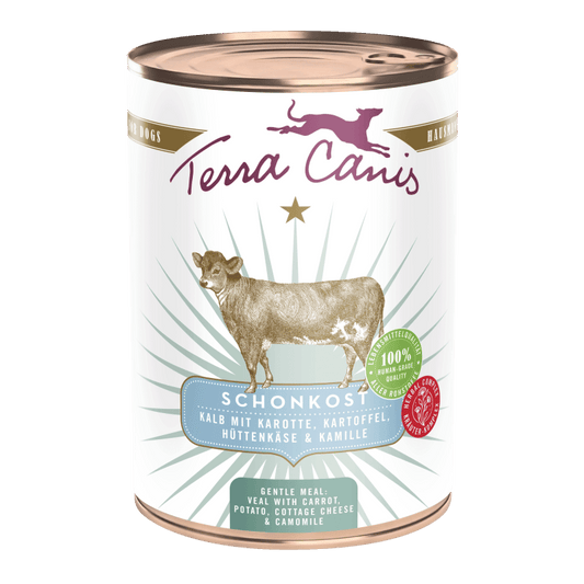 Terra Canis First Aid Alimento dietetico per Problemi Gastrointestinali - Vitello 400g