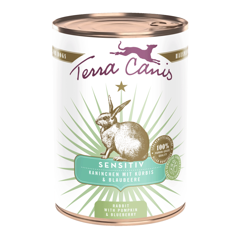 Terra Canis SENSITIVE Coniglio con Zucca e Mirtillo 400g