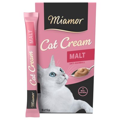 Miamor Cat Cream - Crema al Malto Anti Hairball 6x15g
