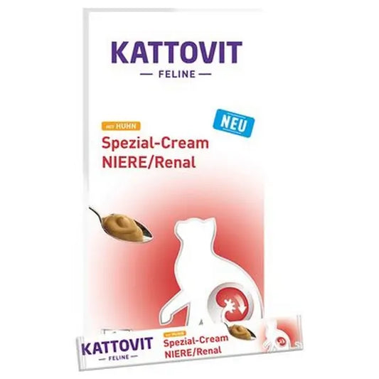 Kattovit Snack per Gatti Renal Cream 6x15g