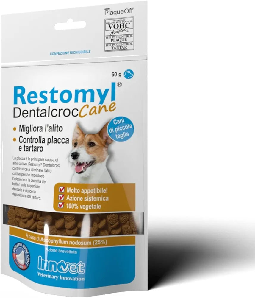 Restomyl DentalCroc Cane di Piccola Taglia 60g