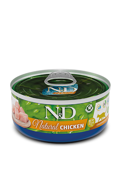 Farmina N&D Natural Pollo Gatto 24x70g