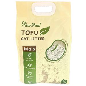 Paw Paw Lettiera Gatto TOFU Mais 6lt