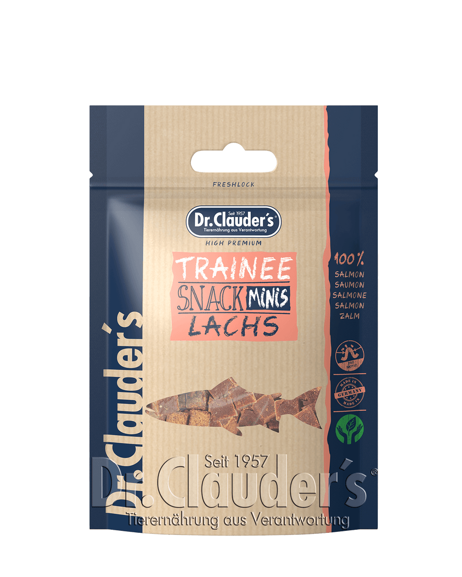 Dr. Clauder's Trainee Minis Snack Salmone 50g