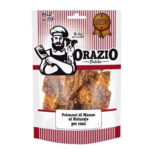 Polmone di Manzo Essiccato 100g