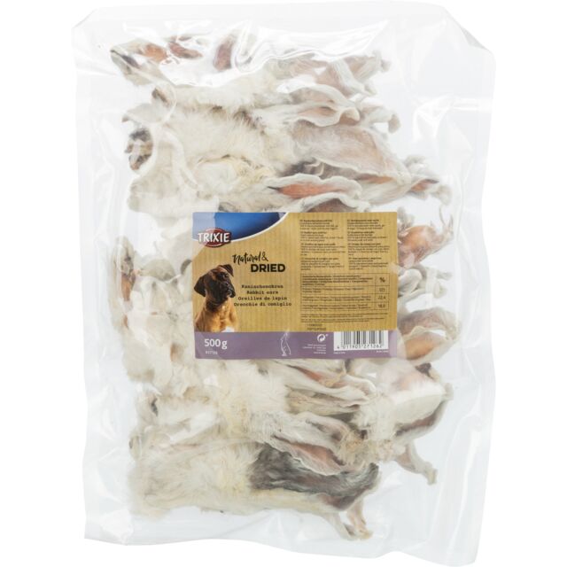 Orecchie di Coniglio Snack per Cani 500g