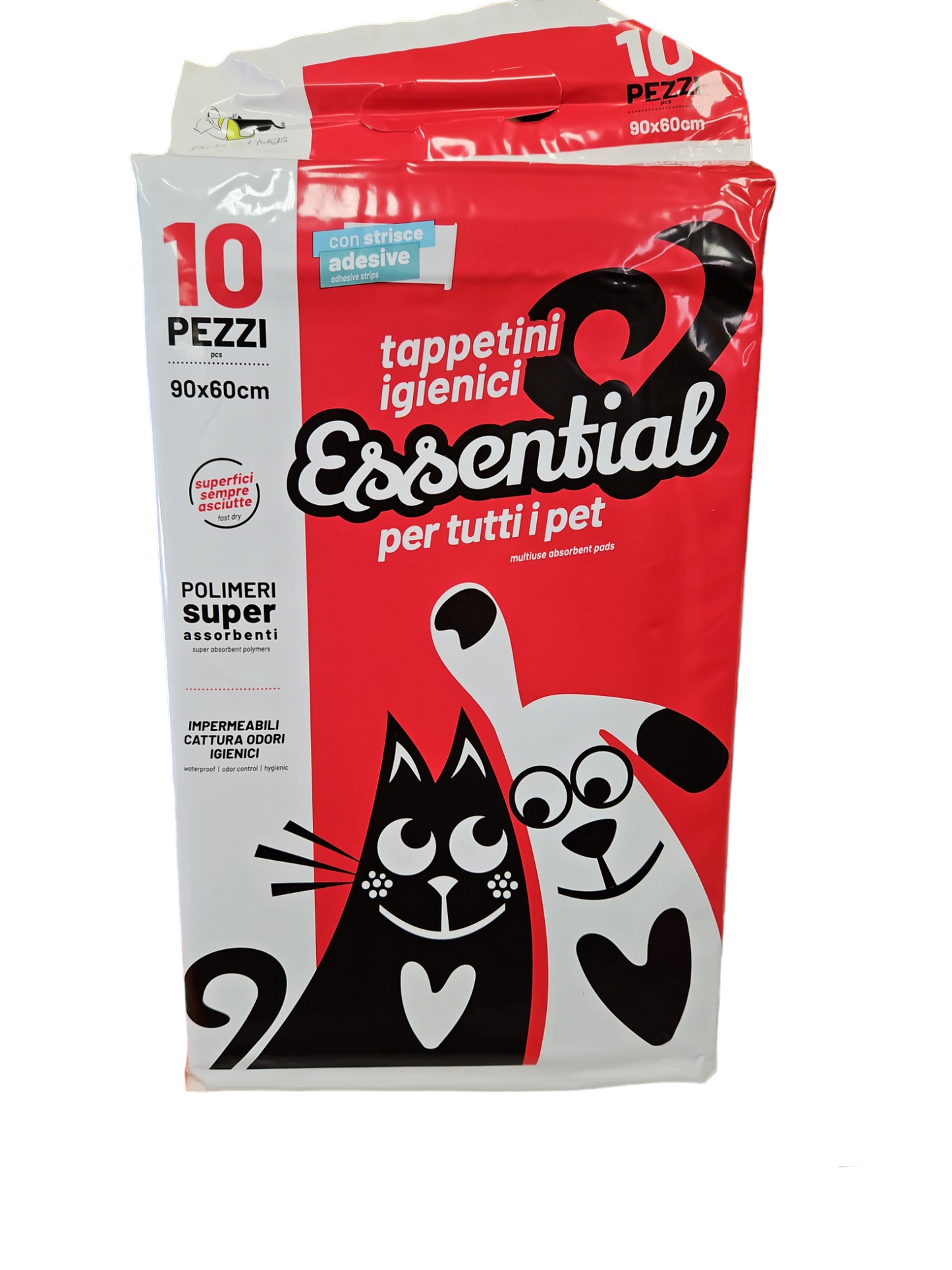 Pets & Hugs Essential tappetini Igienici 10 pezzi