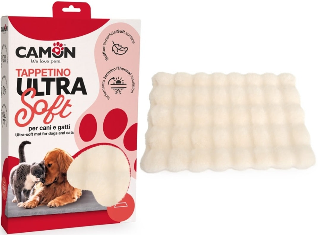 Camon Tappetino Ultra Soft per Cani e Gatti