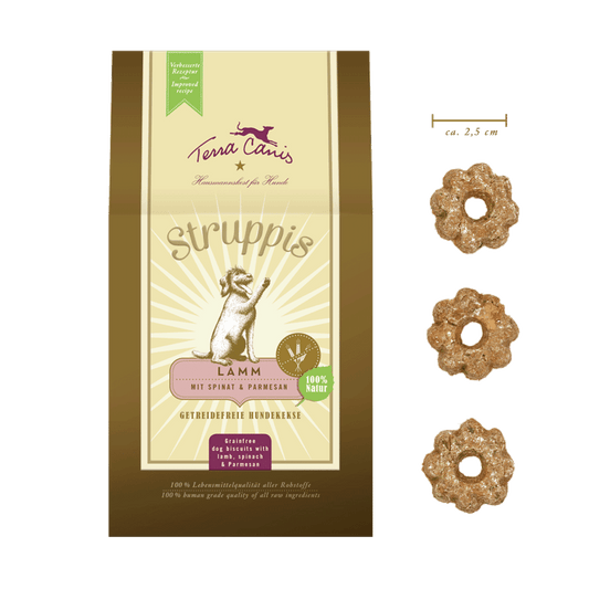 Terra Canis Struppis Agnello 375g