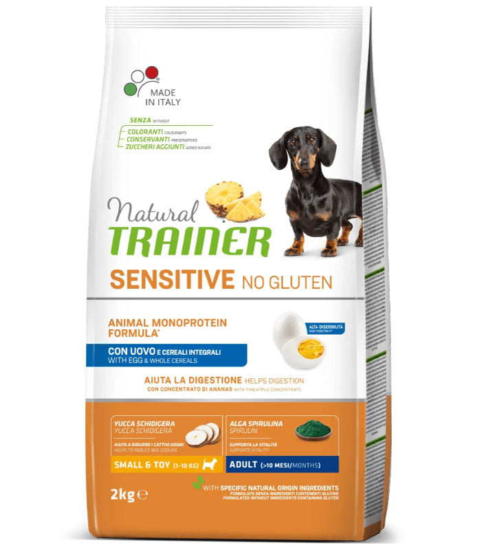 Natural Trainer Sensitive No Gluten Small e Toy 2kg