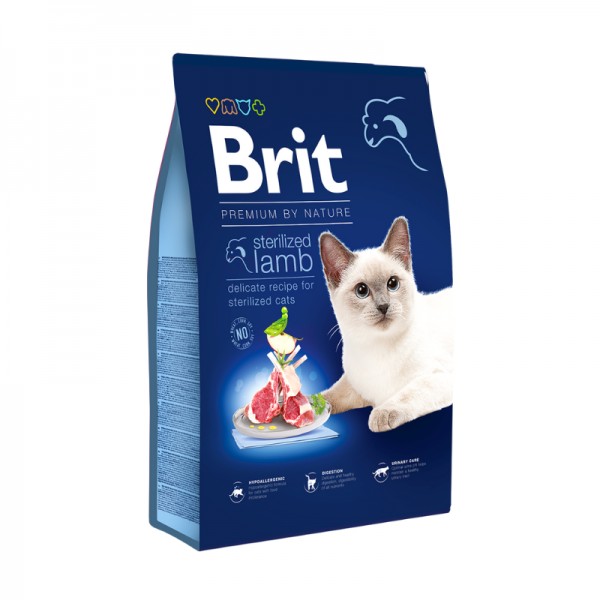 Brit Premium by Nature crocchette gatto sterilizzato