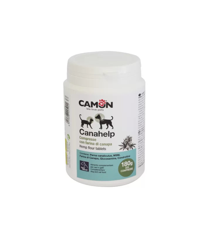 Camon CANAHELP integratore cane/gatto con farina di Canapa