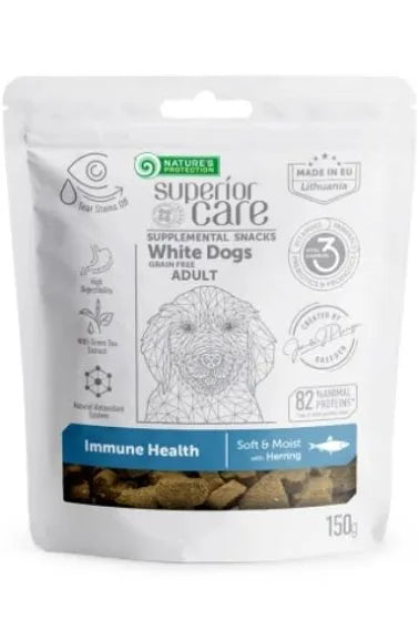 Nature's Protection Superior Care White Dogs Immune Health Aringa 150g