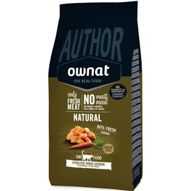 Ownat Crocchette Gatto Author Grain Free Sterilised Pollo 1,5kg