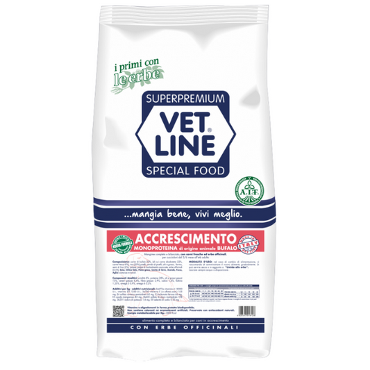 Vet Line Accrescimento Bufalo 12,5kg